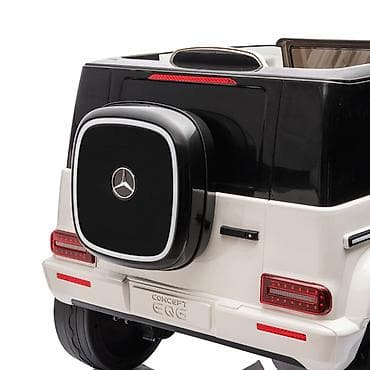 deichmann gumene čizme: Mercedes CONCEPT EQG – beli, auto na akumulator za decu Šifra — 1