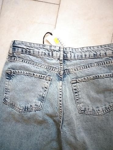 pull and bear farmerke: Jeans, color - Light blue — 3