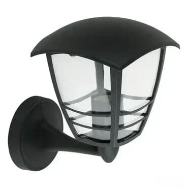 lampa na petrolej: Zidna lampa, bоја - Crna — 1