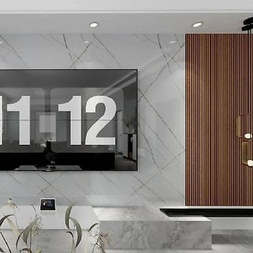 Home Decor: Samolepljive dekorativne folije u rolnama – efekat mermera i bele — 8