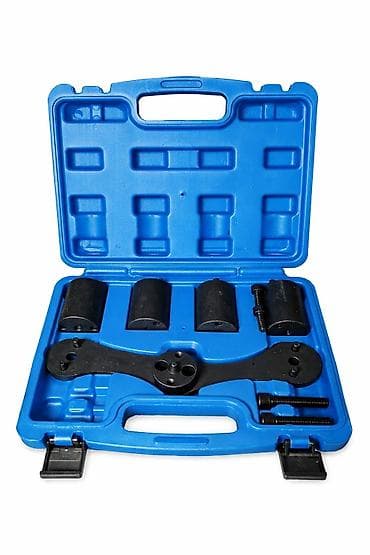 gume za auto nis: Set alata za blokadu i držanje kvačila ventilatora/remenica – u koferu — 1