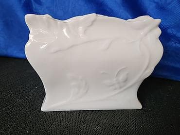 servis za rucavanje akcija: Porcelanskinov drzac salveta 1970g + Stalak za salvete,spoljasnji — 4