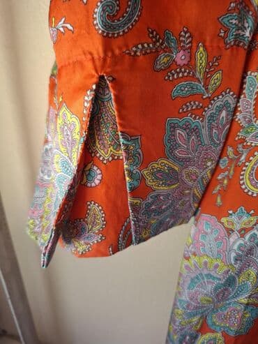 haljine c a: Zara M (EU 38), color - Multicolored, Cocktail, Other sleeves — 3