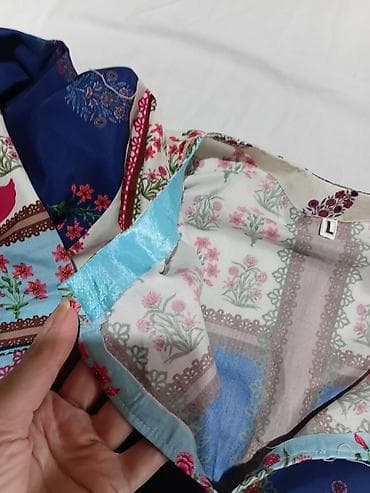 mango košulje: Ženska tunika/haljina etno stila – veličina L - Kroj: ravna, komotna — 5