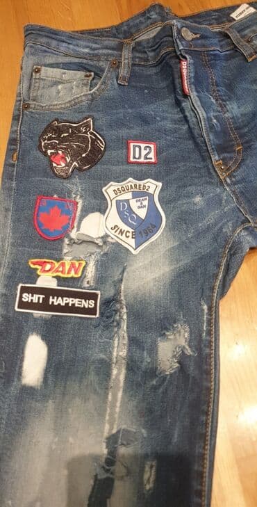 kofer sa šminkom dm: Farmerke, 42 / 32, Dsquared2, Skinny — 6