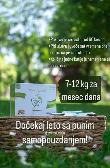 kada i tus kabina zajedno: Trex Tea je biljni čaj u pakovanju od 60 kesica. Preporučuje se — 1