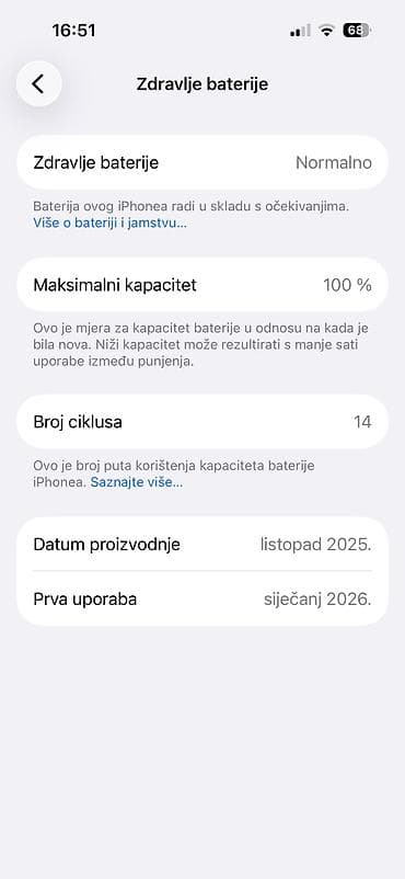 nintendo oled cena: Prodajem ajfon 15.Izuzetno malo koriscen, dobijen na poklon.Naviknut — 5