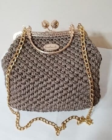 bez torbice: Elegantna torbica, Handmade — 3