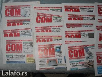 najskuplje gramofonske ploce u srbiji: 27 brojeva COM iz i GSM Info iz 2005 godine Donosim u širem centru — 1