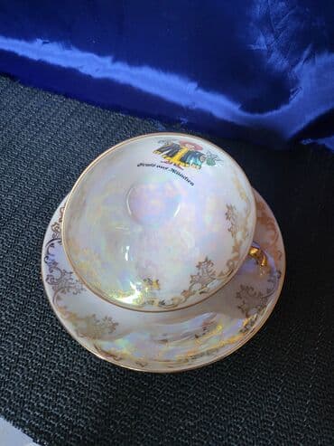 sinsay solje: Solja kolekcionarska Bavaria porcelan,vintaz sa sedef glazurom. Solja — 4