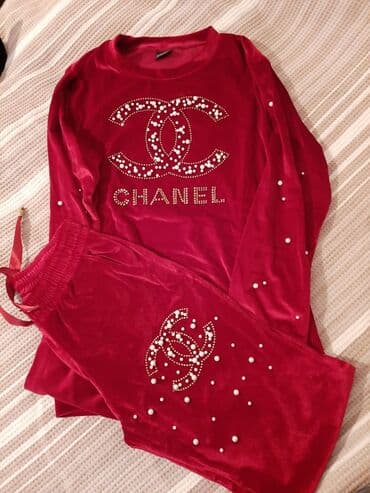 kompleti za devojke: Chanel, L, Jednobojni — 1