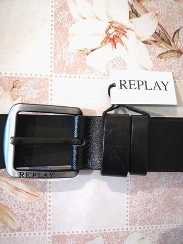 muski set novcanik i kais: Muški, Replay, Materijal: Koža — 5