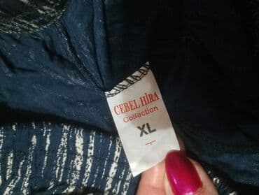 eko koza pantalone: XL (EU 42), bоја - Šareno, Prugasti — 2