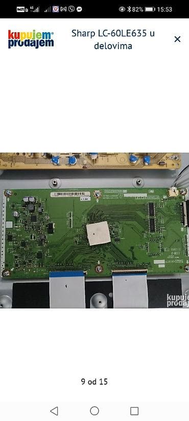 price sa zvucnikom: Sharp LC-60LE635 – delovi i module Dostupni originalni delovi sa — 10