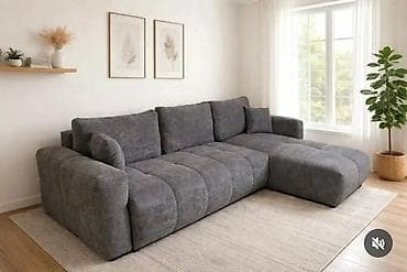 sive garniture: Ugaona garnitura na razvlačenje sa ležajem i kutijom za odlaganje - — 3