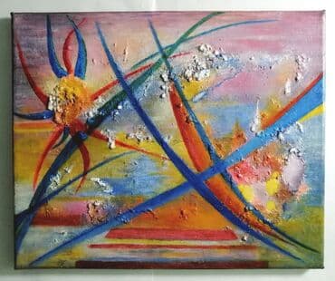 gigatron slavine sa grejacem: Painting, 25 x 30 cm, New — 1