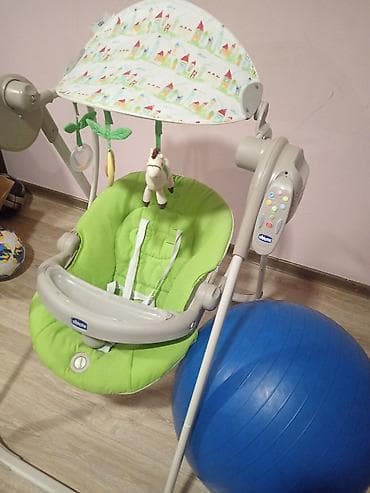 polovni klik klak lezajevi: Chicco električna ljuljaška za bebe sa tendom i igračkama - Udobno — 5