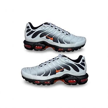 volmax obuca: Patike Nike Air Max Plus (TN) – sivo/crna osnova sa narandžastim — 1