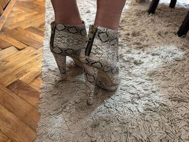 mokasine od prevrnute koze: Sandals, H&M, 38 — 8