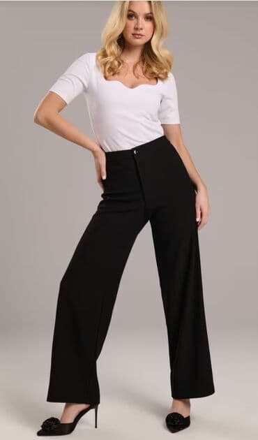 crop top c a: S (EU 36), Poliester, bоја - Bela — 2