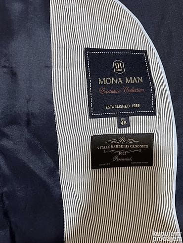 mona kaisevi zenski: Dvodelno odelo, L, Mona, bоја - Tamnoplava, Vuna — 6