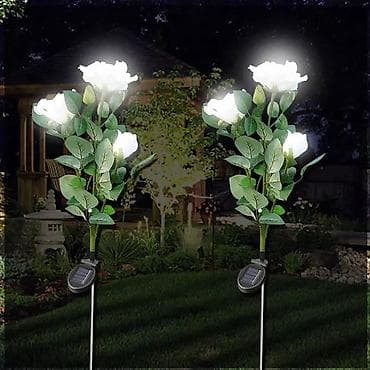 cipelarnik beli: 2 Solarne ruze Ove solarne dekorativne lampe nisu samo predivan — 3