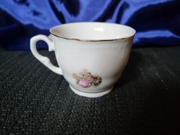 barcaffe soljice: Soljica za kafu,stari kineski porcelan iz 70ih. Soljica nigde — 6