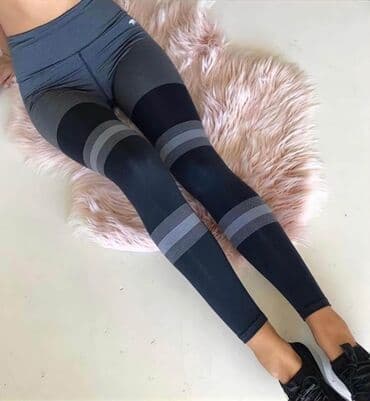 helanke od mokre likre: S (EU 36), M, L, Likra, bоја - Multicolored color — 8