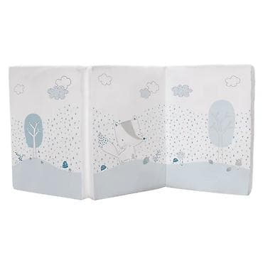 Sklopivi dušek 60 x 120 x 5 cm Little Fox blue – KIKKA BOO Šifra