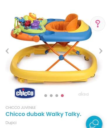 Children's Items: Chicco dubak Walky Talky malo koriscen — 4
