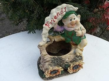 sanjalica 20: Patuljak ukrasna saksija 
Visina 27 cm
Sirina 13 cm
Duzina 20 cm — 3