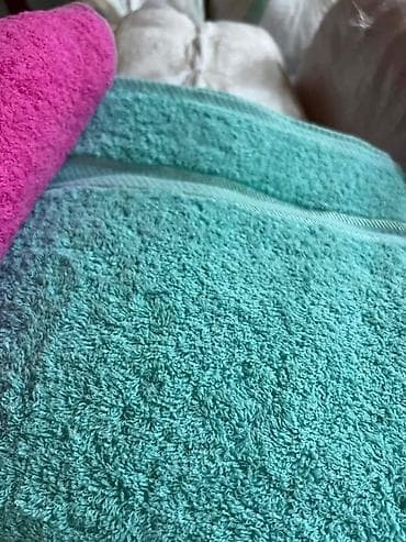 set za heklanje: Set frotirskih peškira - Materijal: frotir (pamučni tip tkanja sa — 7