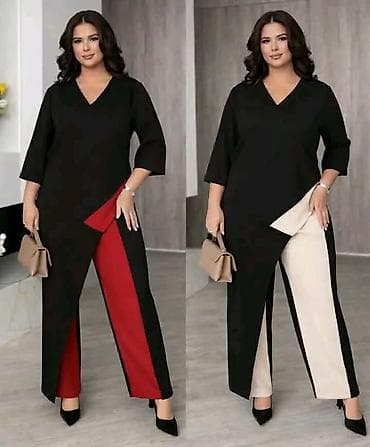 Overalls: ✨ KOMPLET ZA PUNIJE 🖤🤍💛 💫 Nova kolekcija 🖤 Crna baza + efektni — 2