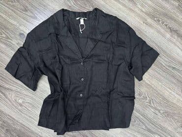 new yorker крагујевац – слике: H&M, L (EU 40), Lan, Jednobojni, bоја - Crna — 1
