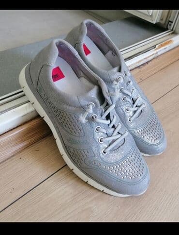 boja za djon patike: Rieker, 39, bоја - Siva — 2