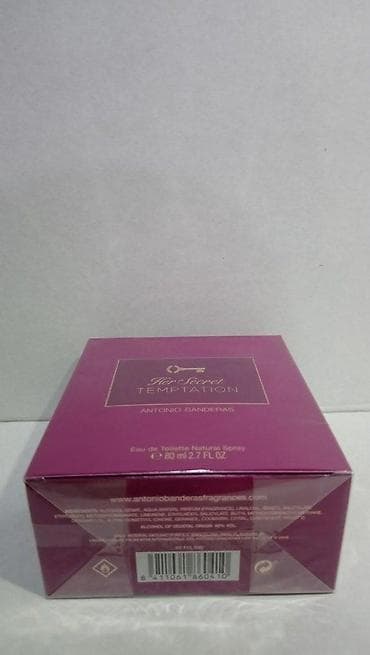 women's secret neseser: ANTONIO BANDERAS HER SECRET TEMPTATION EDT 80ML | Antonio Banderas — 2