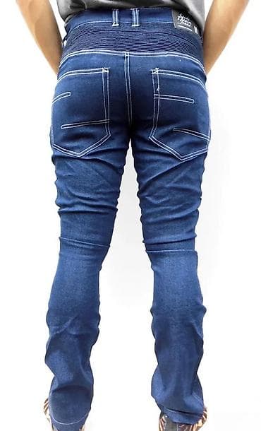 bluze c: Moto farmerice SPIDI – tamno plave, slim kroj - Dizajniran kroj za — 3