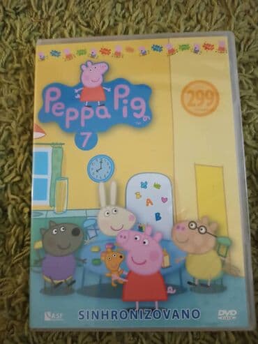 Knjige, audio i video formati: Pepa pig crtaci — 5