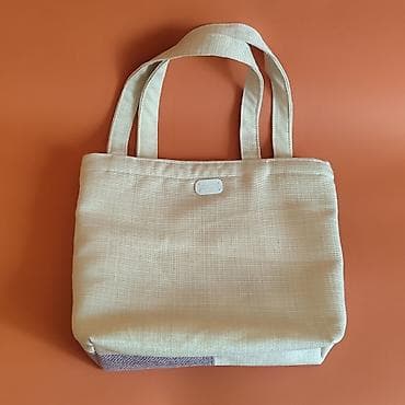 torbe ženske: Ručna torba – patchwork tote - Materijal: gust tkani pamuk/platno u — 6