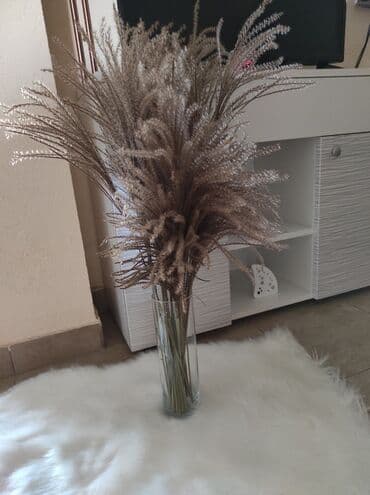 pesak za cvece: Artificial flower, color - Beige — 3