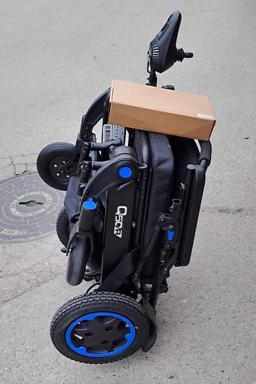 Invalidska kolica: Električna invalidska kolica Q50 R - Kompaktna, sklopiva električna — 6