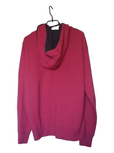 duks lacoste: Crvena dukserica sa rajsferšlusom i kapuljačom Brend - True North - — 2