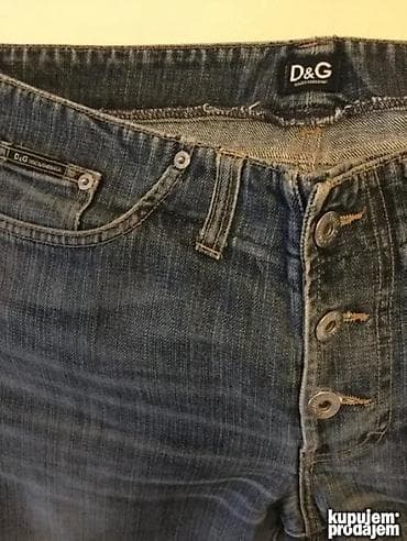 Kape i aksesoari: Original Dolce &Gabbana farmerice 34 100% cotton Polustruk 46cm — 3