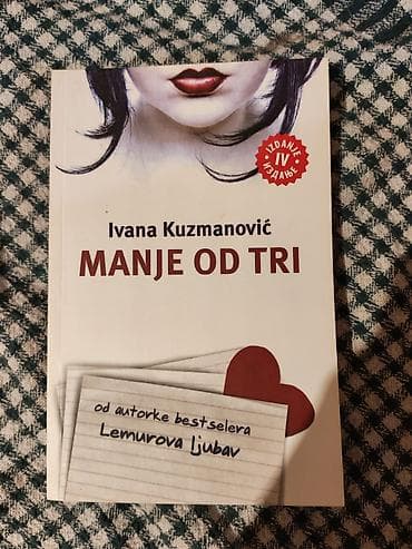 bas gitara sa zvučnikom: Knjiga: Manje od tri – Ivana Kuzmanović (IV izdanje) - Izdavač — 1