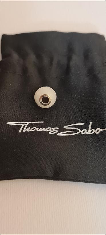 laneno odelo: ▪︎Na prodaju original Thomas Sabo karma perla od belog žada sa srebrom — 1