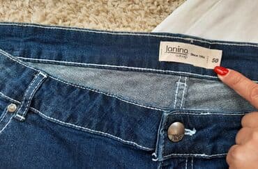 kopačke sa čarapicom: 5XL (EU 50), Jeans, Single-colored — 3