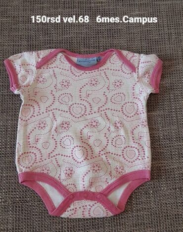 partizan bodi za bebe: Bodi za bebe, 62-68 — 1