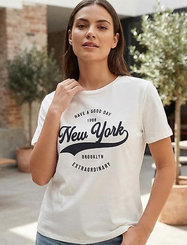 Ženska majica kratkih rukava sa printom “New York – Brooklyn – na lalafo.rs Ženska majica kratkih rukava sa printom “New York – Brooklyn –
