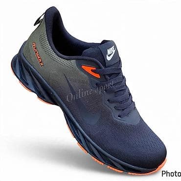 nike 1900: Patike za trčanje – tamnoplave sa narandžastim detaljima - Sportske — 1