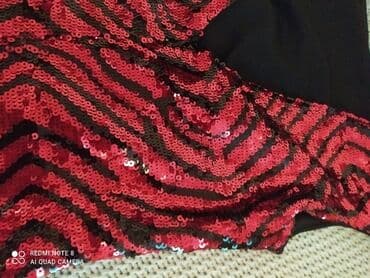 minđuše sa biserima: Guess XS (EU 34), bоја - Bordo, Večernji, maturski, Top (bez rukava) — 5